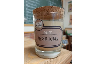 Bougie "Myrrhe Oliban"